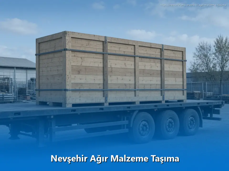 Nevşehir Ağır Malzeme Taşıma