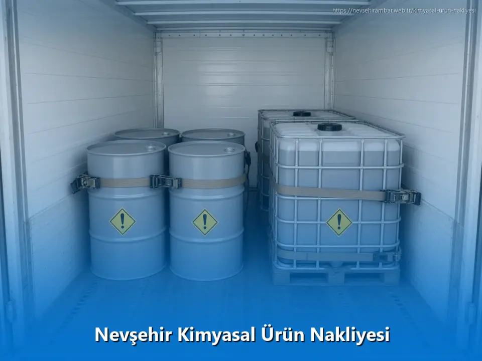 Nevşehir Kimyasal Ürün Nakliyesi